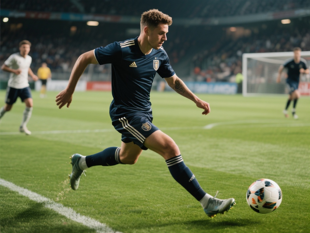 在足球场上，过人技巧往往是球员展现个人能力和扭转比