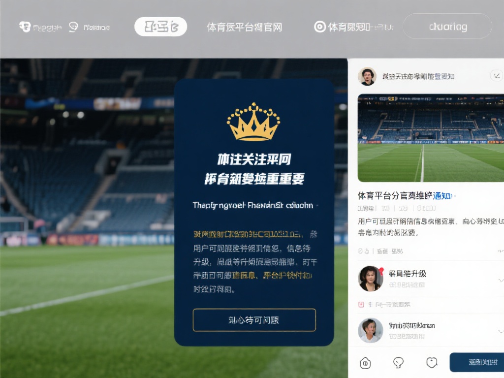 体育皇冠进不去的背后原因与应对策略 (探究体育皇冠进不去的背后原因与有效应对策略) 其次,关注平台公告也至关重要。体育皇冠通常会在官网